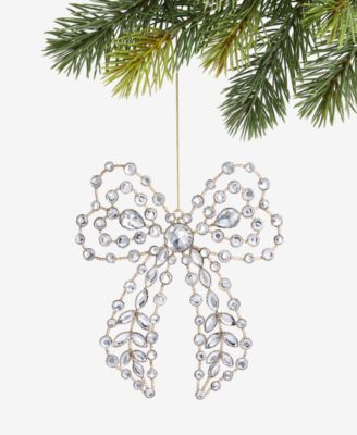 Holiday Lane - Jeweled Classics Beaded Bow Ornament