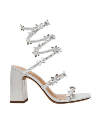 Women's Strappy Block Heel Evening Sandals, Exclusively at Macy's