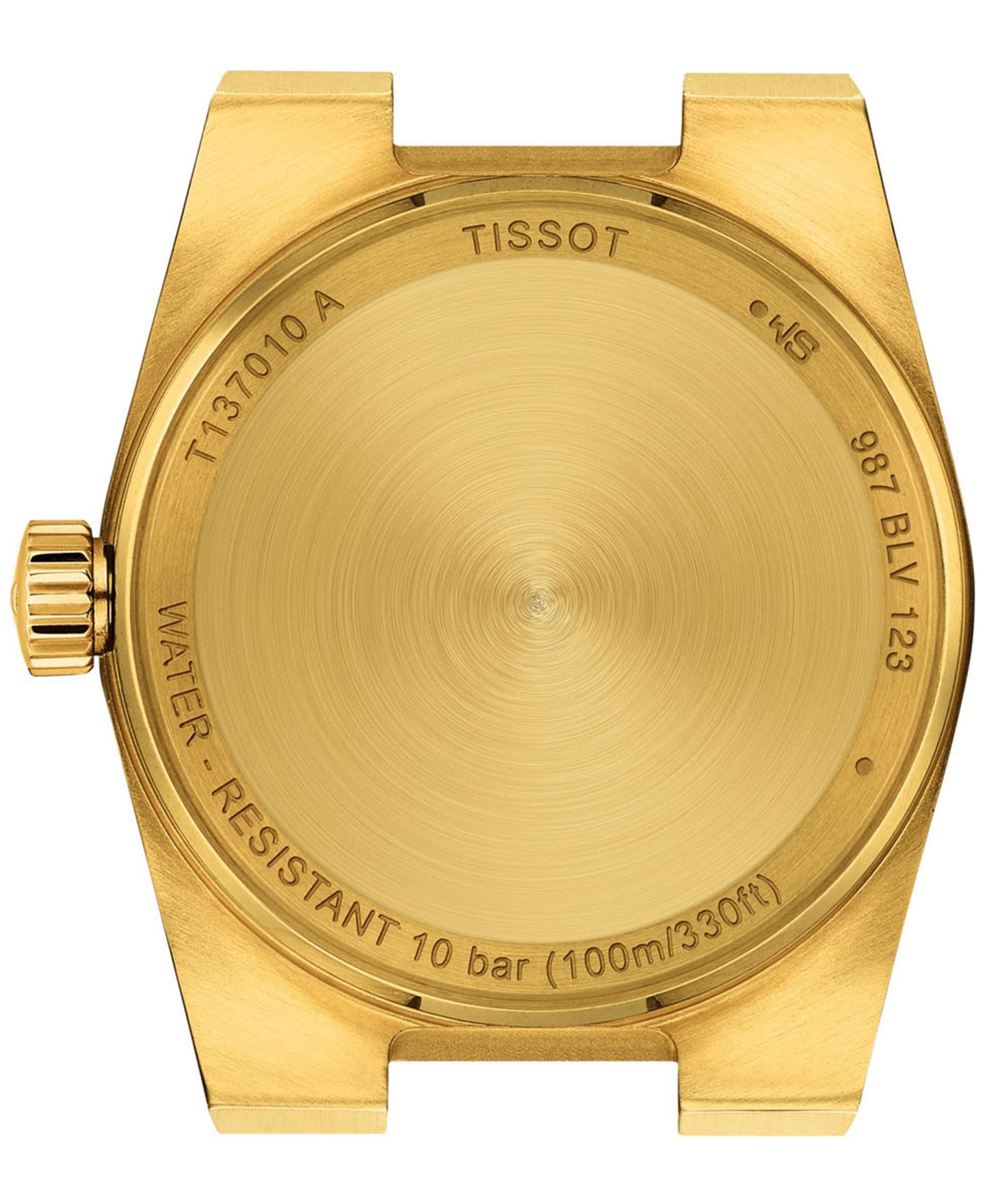 Женские часы Tissot Swiss PRX Gold-Tone Stainless Steel Bracelet Watch 25mm — фото 2