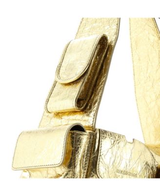 Small Superbusy Multi-Pocket Sling Bag Leather