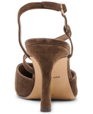 Women's Kamra Asymmetrical Stiletto Pointed Toe Pumps