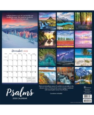 2026 Psalms Wall Calendar
