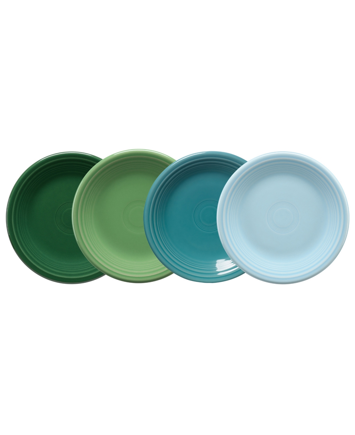 Aegean Classic Rim Salad Plates, Set of 4 - Aegean