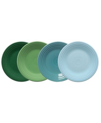 Fiesta - Aegean Classic Rim Luncheon Plates, Set of 4