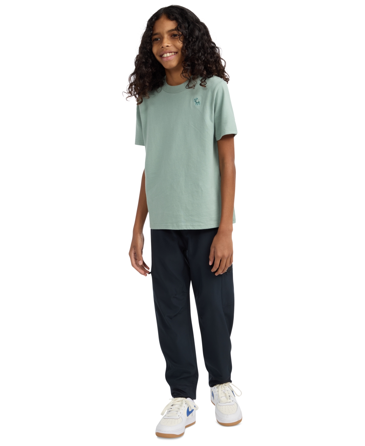 Abercrombie Boys Essential T-shirt In Green
