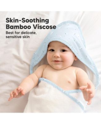 Luxe Baby Hooded Towel, Baby Bath Towel, Hooded Baby Towels, Baby Beach Towel for Newborn, Kids