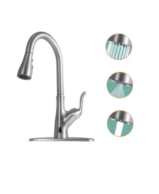 Pull Down Touchless Single Handle Kitchen Faucet