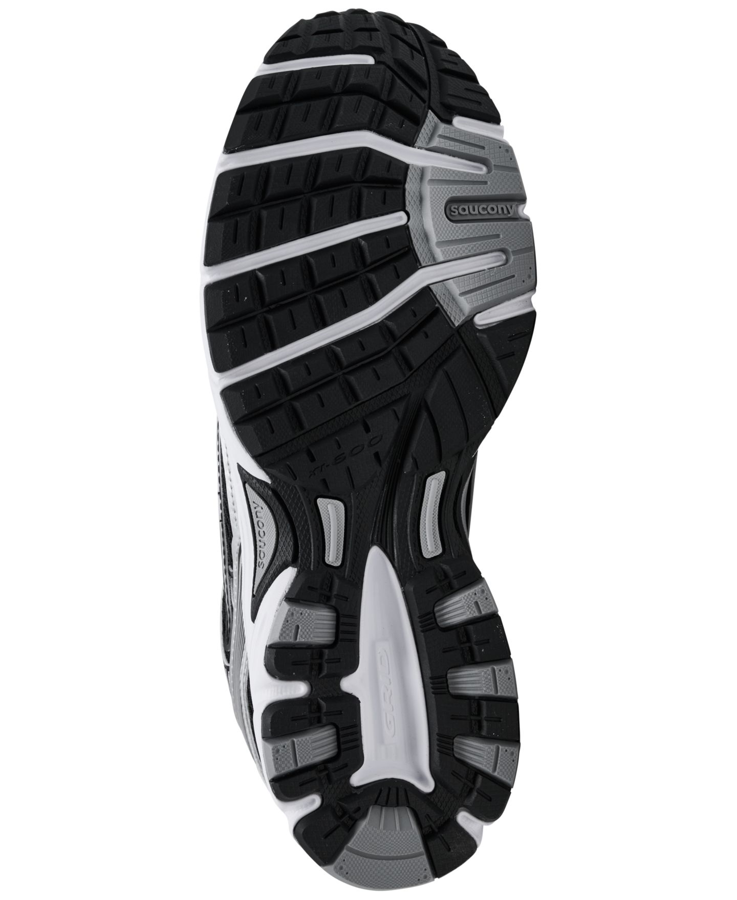 Мужские кроссовки Saucony Ride Millennium Casual, цвет: Чёрный / Серебристый — фото 6