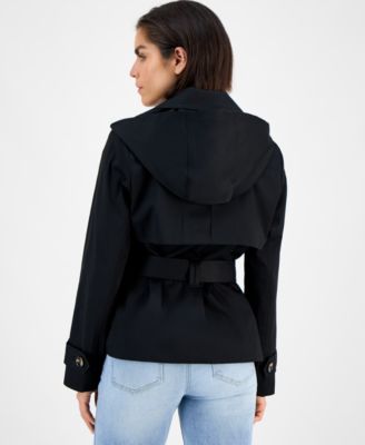 Women's Double-Breasted Belted Trench Coat, Exclusively at Macy's