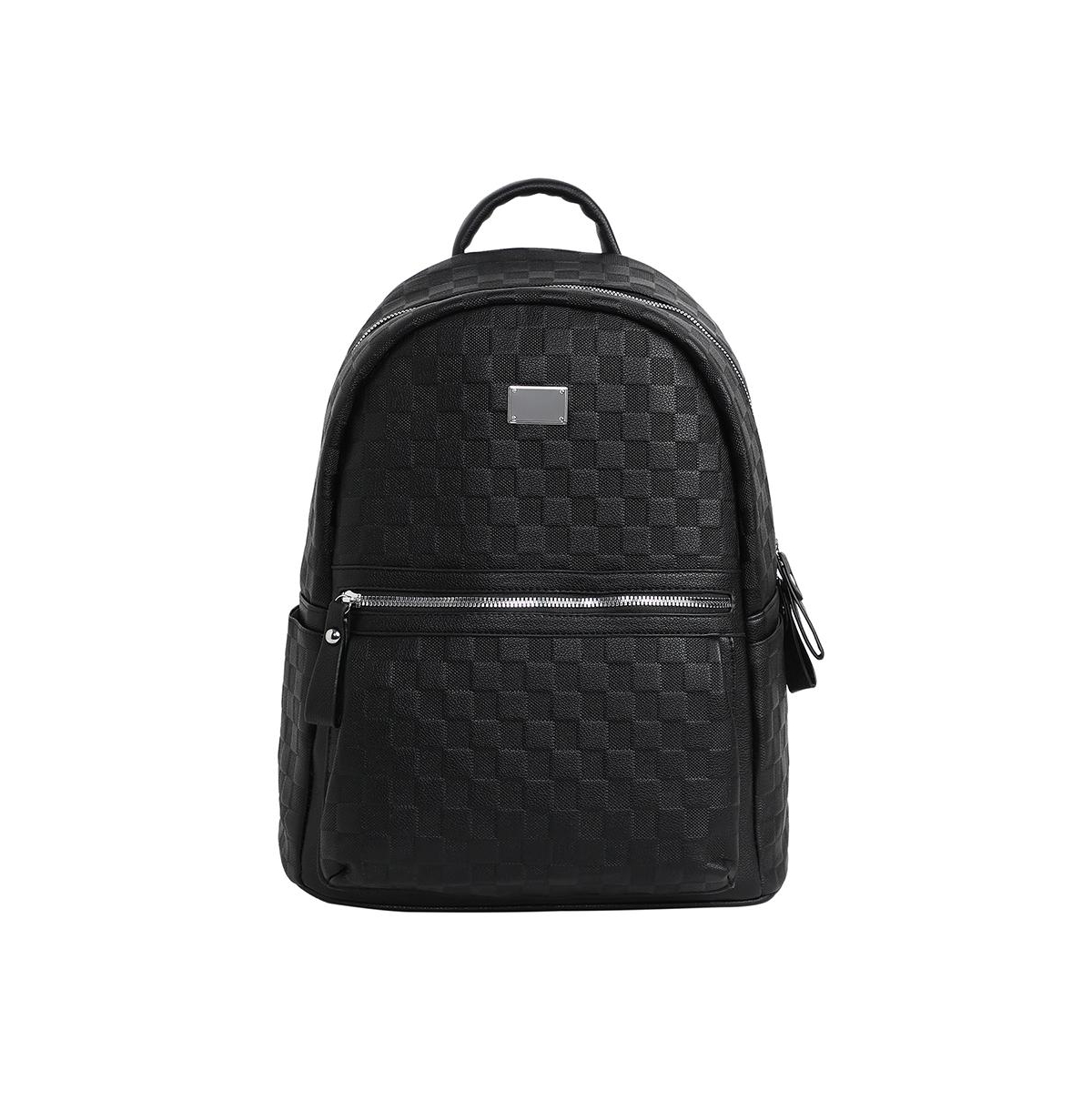 Women's The Checkered Curve Backpack - Onyx Black - Black