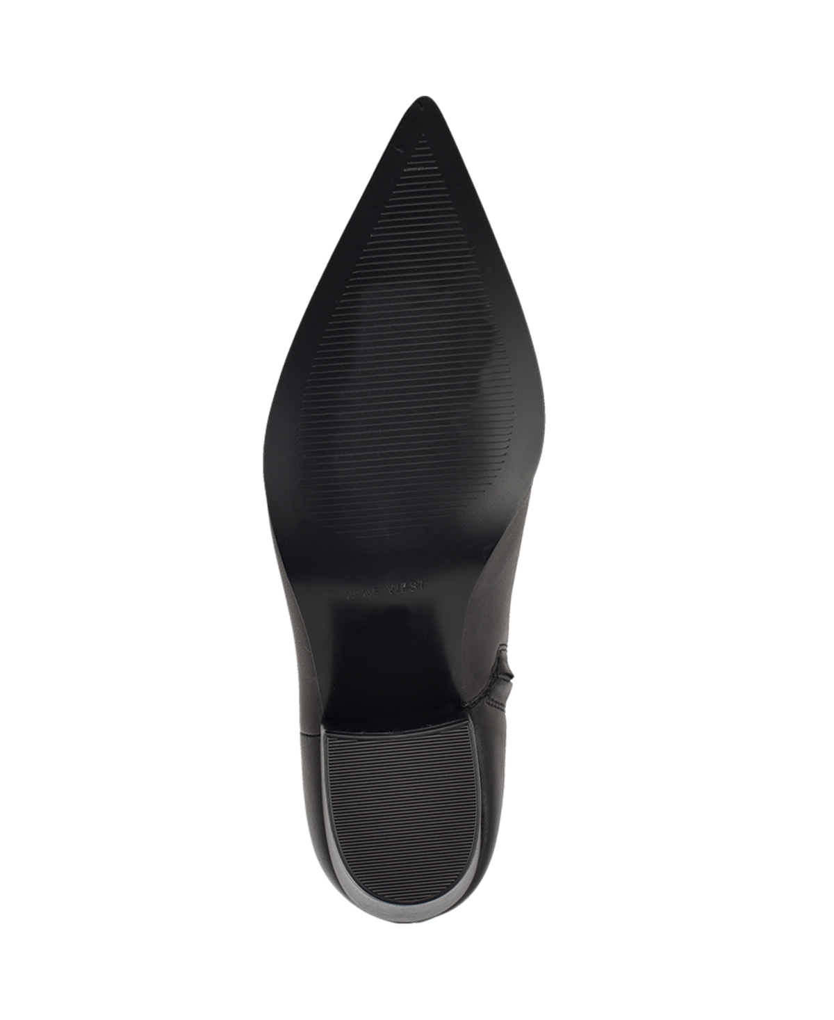 Nine West Wn Maribu Womens Solid Leather Mid-calf Boots In Black