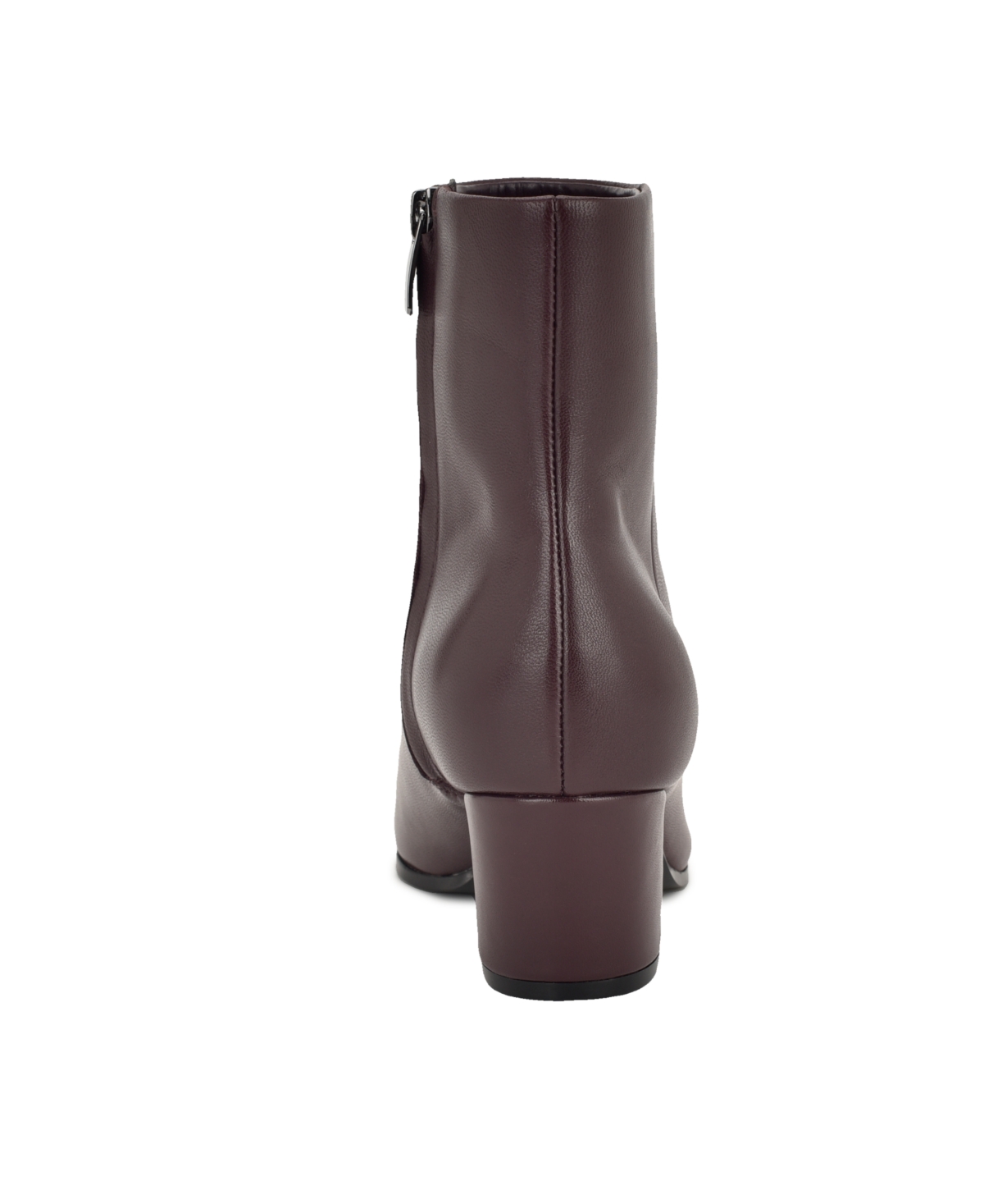 Nine West Savie Block Heel Bootie In Red