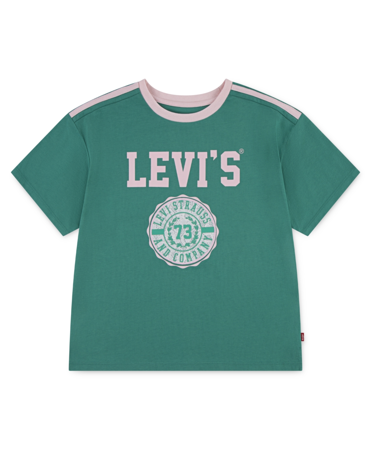 Levi's Big Girls Sporty Oversized T-shirt In Green