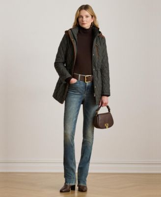 Women's Hooded Anorak Quilted Coat