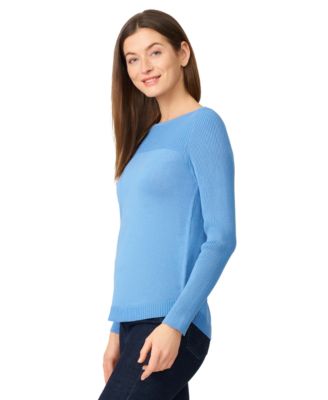 Women's Boat Neck Long-Sleeve Sweater