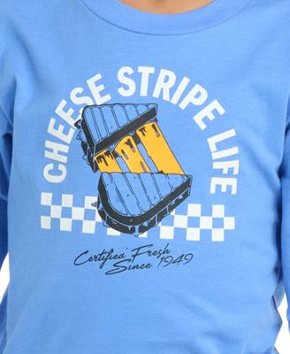 Toddler & Little Boys Long-Sleeve Graphic T-Shirt & Elastic-Waistband Cargo Jogger Pants, 2 Piece Set  