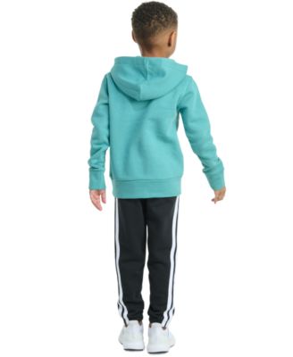 Toddler & Little Boys Long-Sleeve Graphic Fleece Pullover Hoodie & Jogger Pants, 2 Piece Set  
