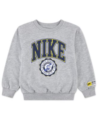 Nike - Toddler & Little Boys Sportswear P.E. Graphic Crewneck Sweatshirt