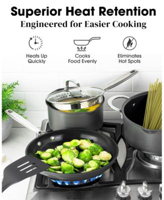 Pro Hard Anodized Nonstick 2-Pc 10" & 12" Skillet Set