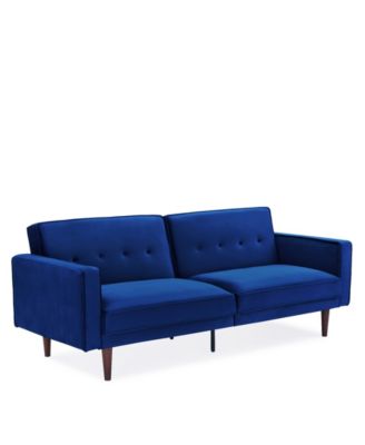 84" Velvet Blake Convertible Sofa Bed, Created for Macy's