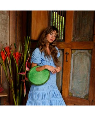 SOLO AVOCADO Jute Bag In Green