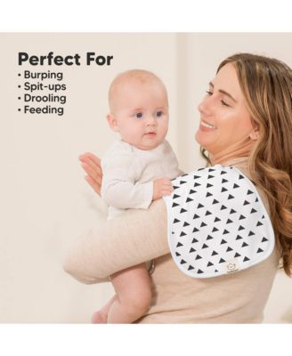 Kids 5pk Urban Burp Cloths, Organic Burping Cloth for Babies, Burp Rags