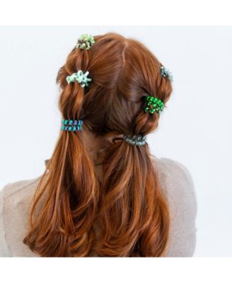  Hair Tie Set - Green Shades