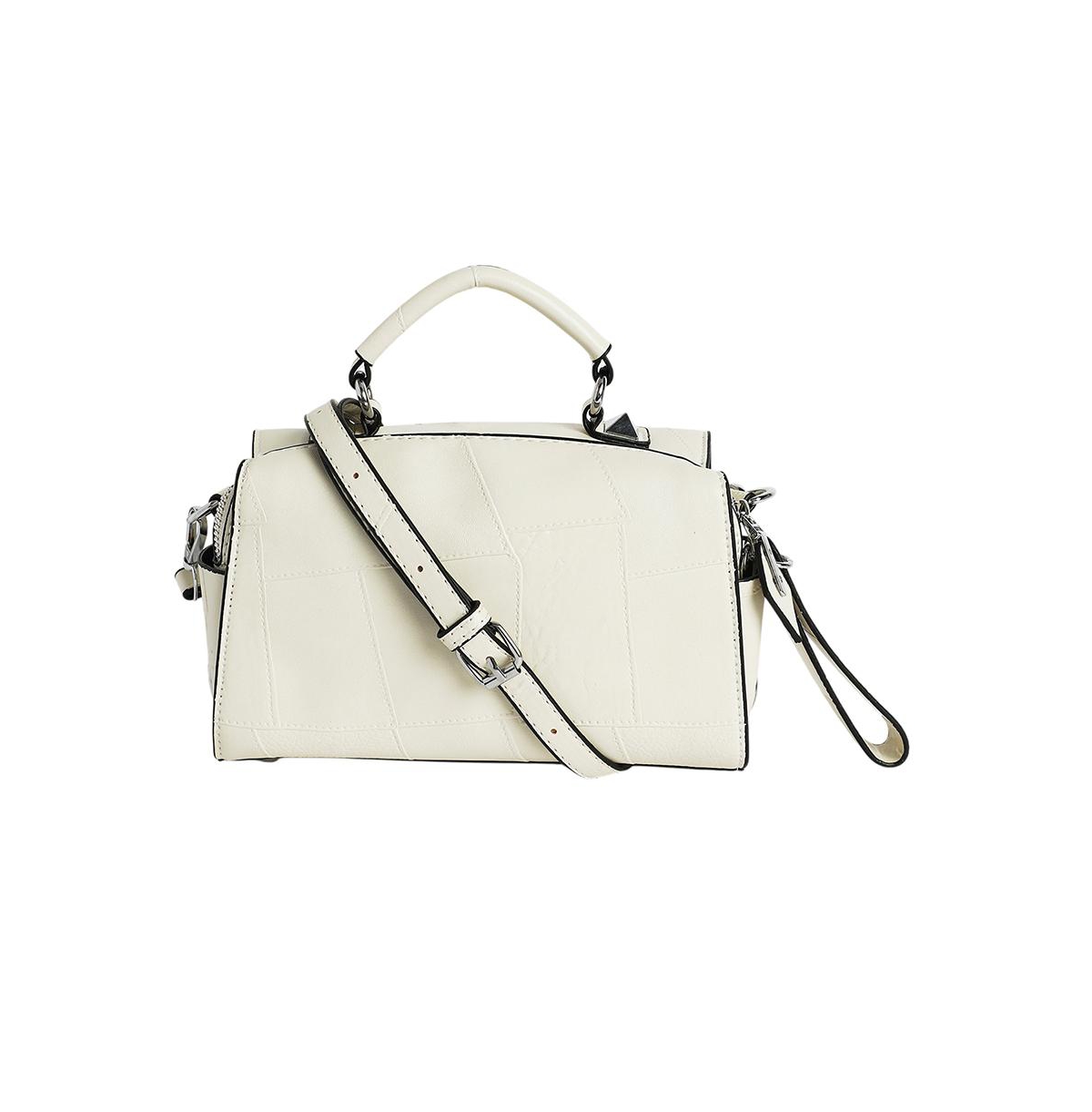 Women's The Croc Camera Sling Bag - Cream White - White
