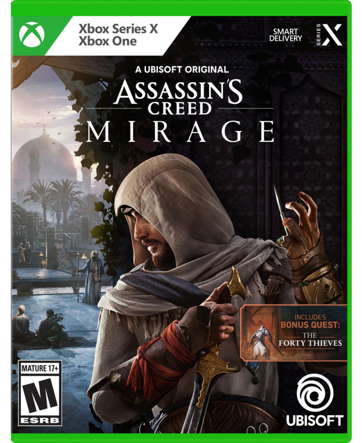 Ubisoft Assassin's Creed Mirage Deluxe Edition Bi-Lingual Standard Edition for Xbox One and Series X