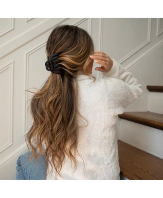 Extra Large Matte Claw Clip - Black