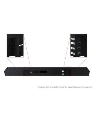 HW-Q600F 3.1.2 Channel Soundbar and Wireless Subwoofer