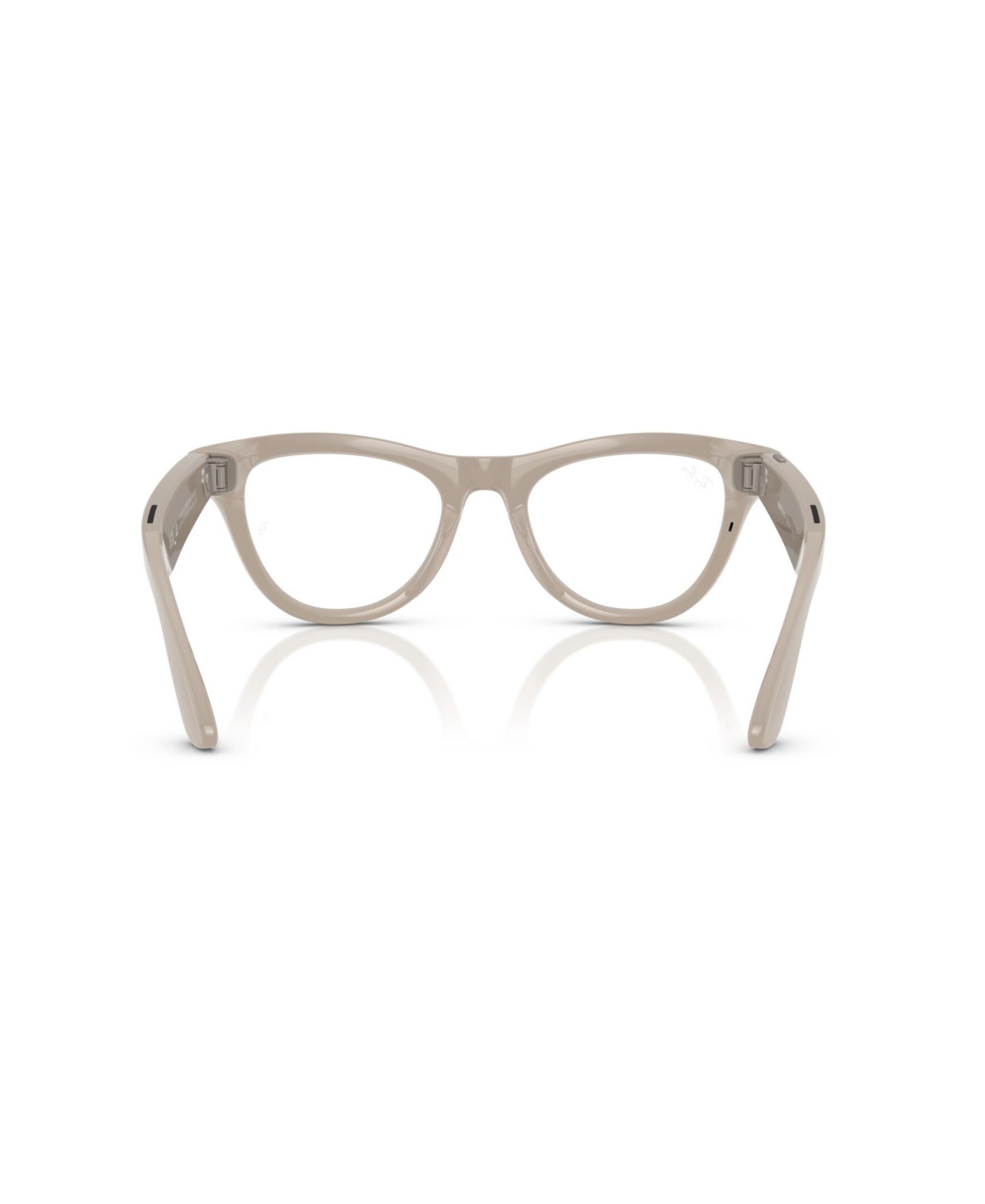 Очки Ray-Ban Unisex AI Meta Gen1 Skyler Photochromic Glasses, RW4010, цвет: Серый — фото 4