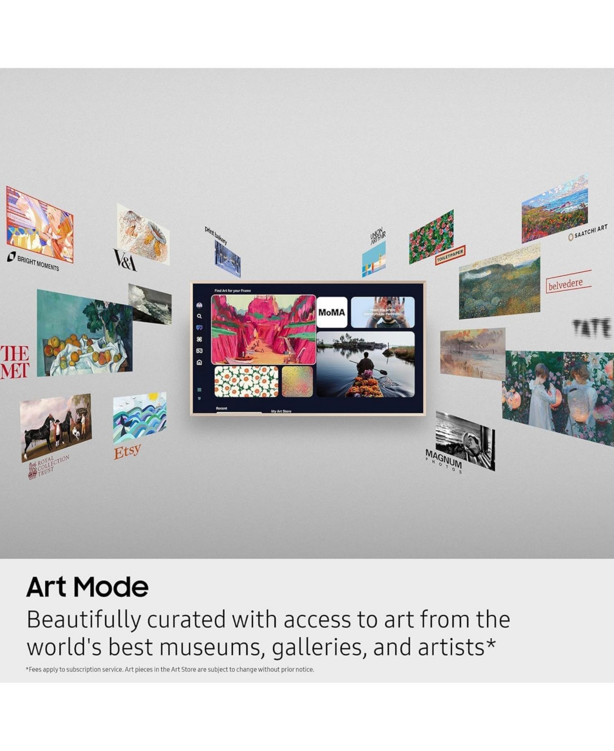 Samsung The Frame LS03F Qled 4K Smart Tv Bundle, Quantum Hdr, Art Mode, Slim Fit Wall Mount, Alexa Built-in w/Aux Hdmi Cable, Cps 24-Month Protection