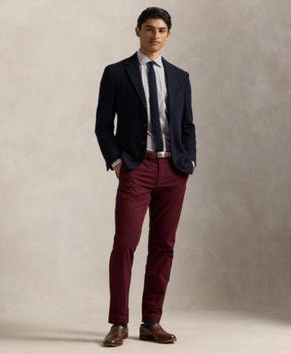 Men's Classic-Fit Plaid Stretch Poplin Shirt