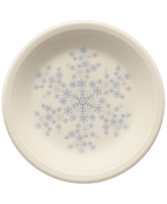 Linen Snowflakes Classic Rim Salad Plate, Exclusively at Macy's