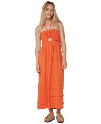 Roxy - Juniors' Saltwater Sweetness Sleeveless Maxi Dress
