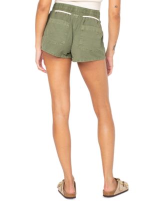 Juniors' Paddle On Drawstring-Waist Shorts