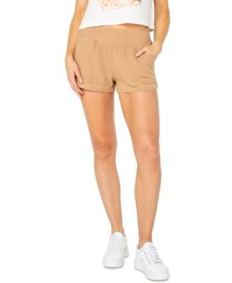 Juniors' Laidback Cotton Shorts