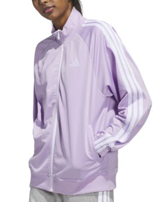 Women's Zip-Front Long-Sleeve Logo Track Jacket 