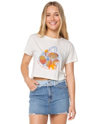 Roxy - Juniors' Made In The Sun Cotton T-Shirt