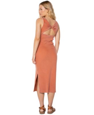 Juniors' City Lights Sleeveless Midi Dress