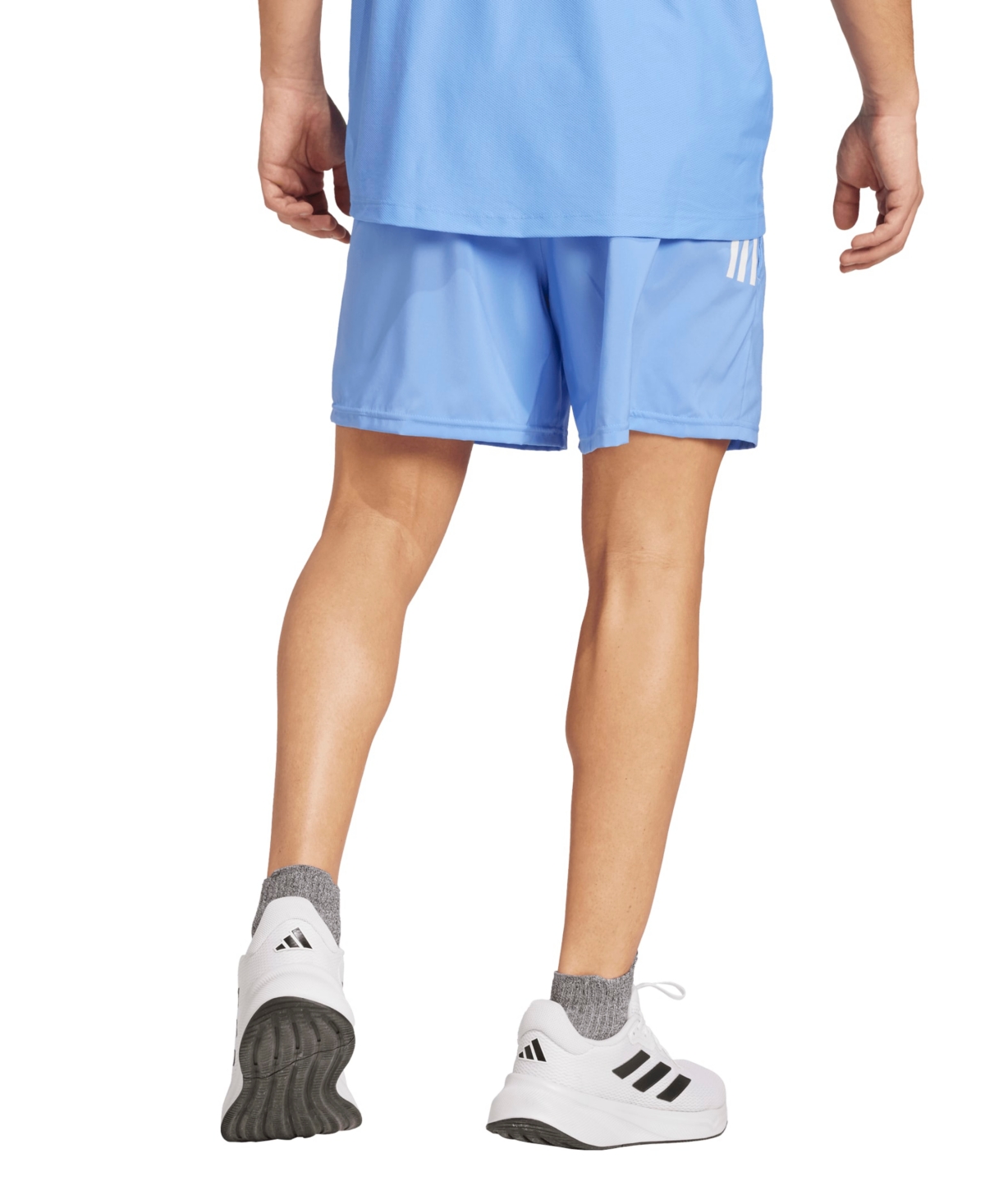 Adidas Originals Mens Adidas Own The Run Shorts In Blue