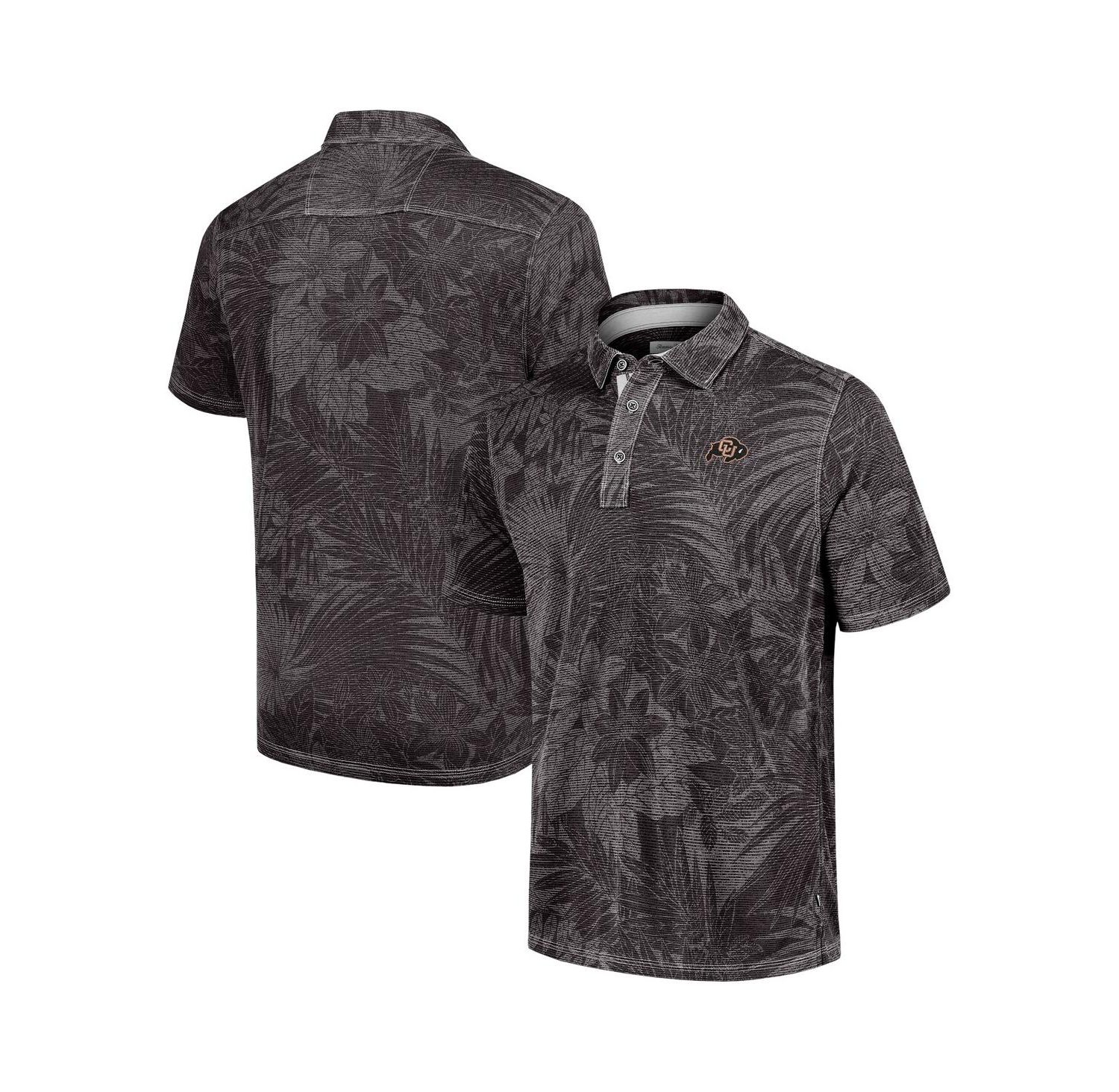 Men's Black Colorado Buffaloes Sport Santiago Paradise Polo Shirt
