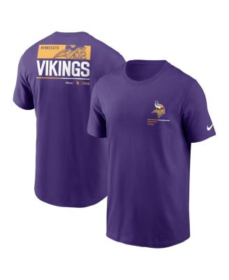 Nike - Men's Purple Minnesota Vikings Team Incline T-Shirt