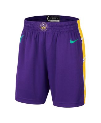 Women's Purple Los Angeles Sparks On-Court Victory Performance Shorts
