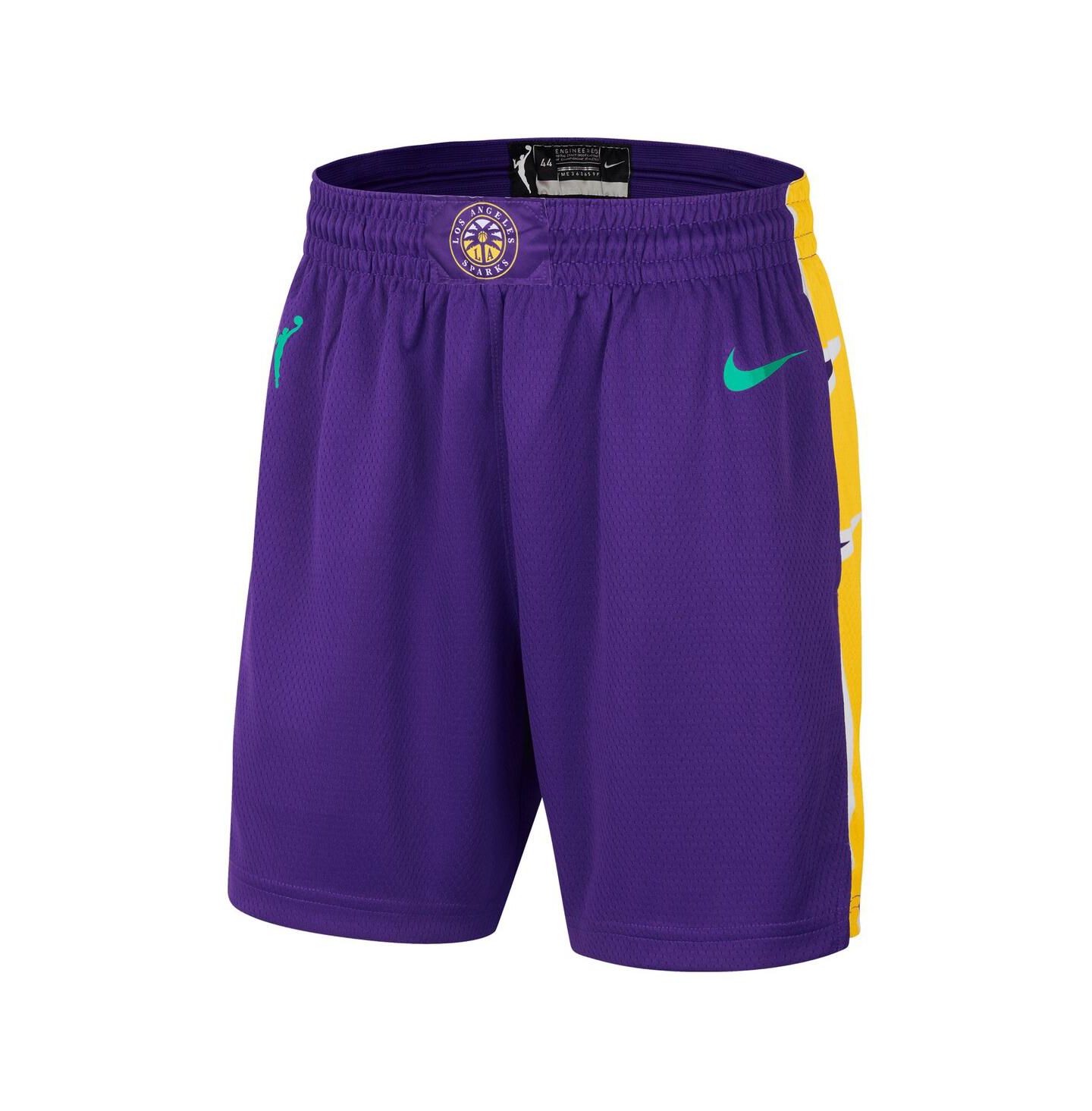 Женские шорты Nike Purple Los Angeles Sparks On-Court Victory Performance — фото 2