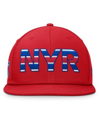 Men's Red New York Rangers Authentic Pro Team Rink Snapback Hat