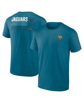 Fanatics - Men's Teal Jacksonville Jaguars Repeat Stats T-Shirt