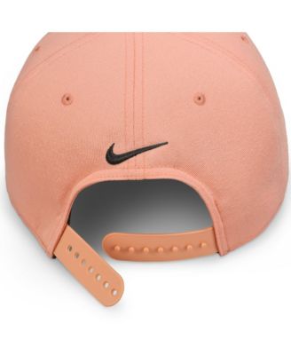 Men's and Women's Coral Retro Pro Performance Snapback Hat
