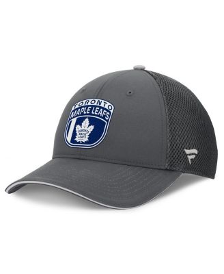 Men's Gray Toronto Maple Leaf's Authentic Pro Home Ice Trucker Adjustable Hat